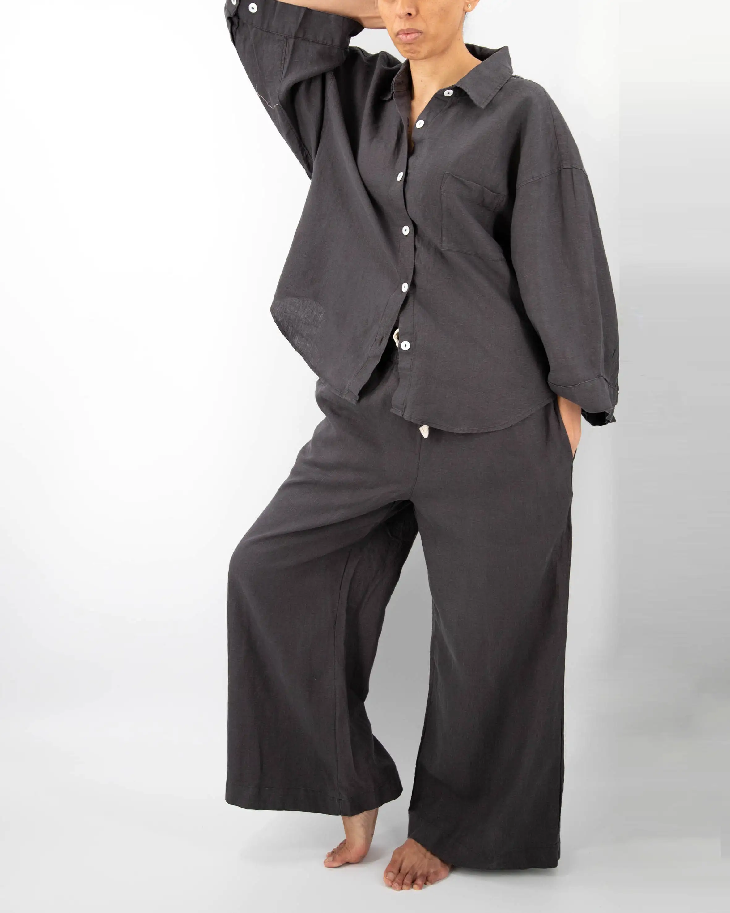 Vivian Linen Loungewear Set